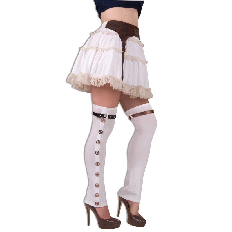 Steampunk Buckled Spat | Adult
