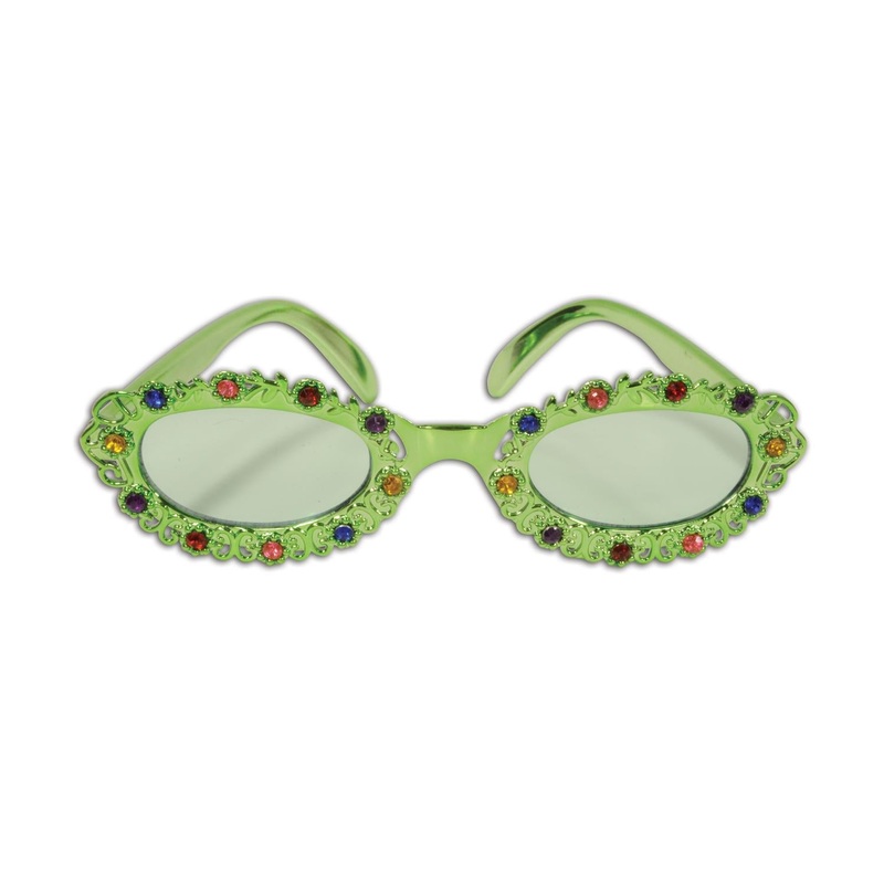 Jeweled Flower Garden Fanci-Frame Glasses