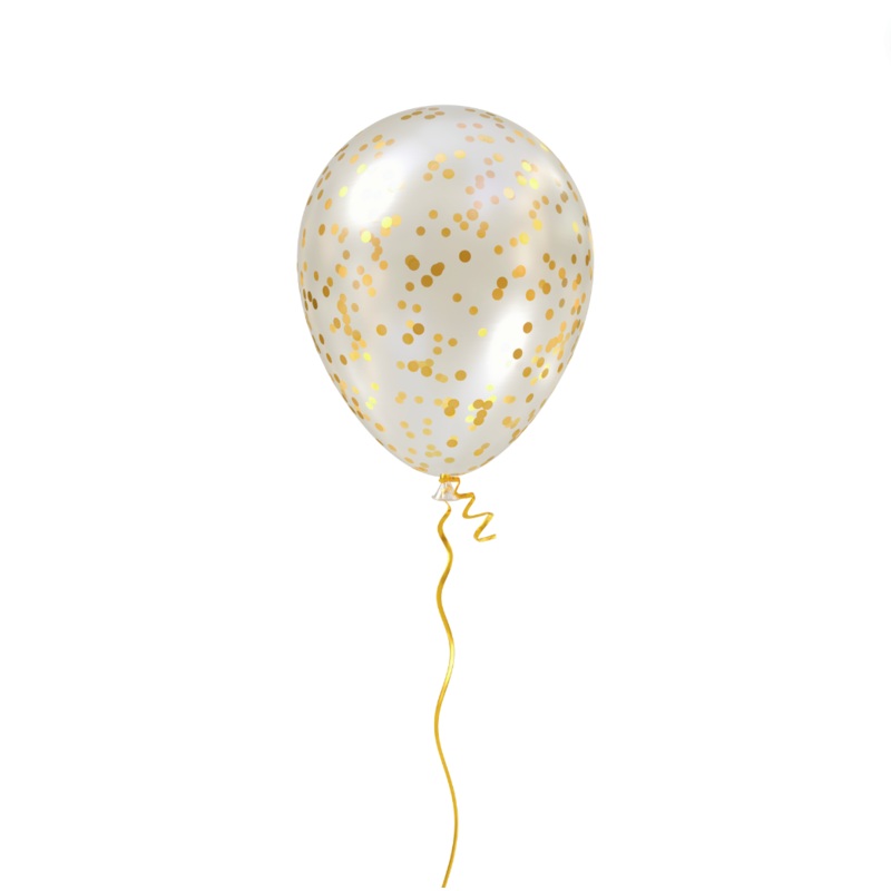 Jumbo Confetti Filled Latex