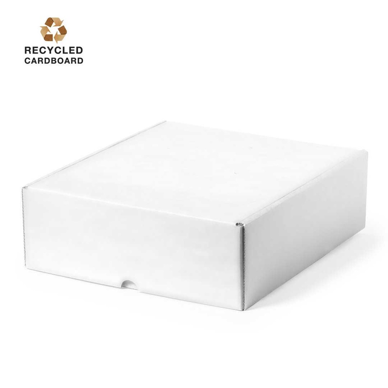 L Recycled Gift box - White - 26.5 x 9 x 30 cm