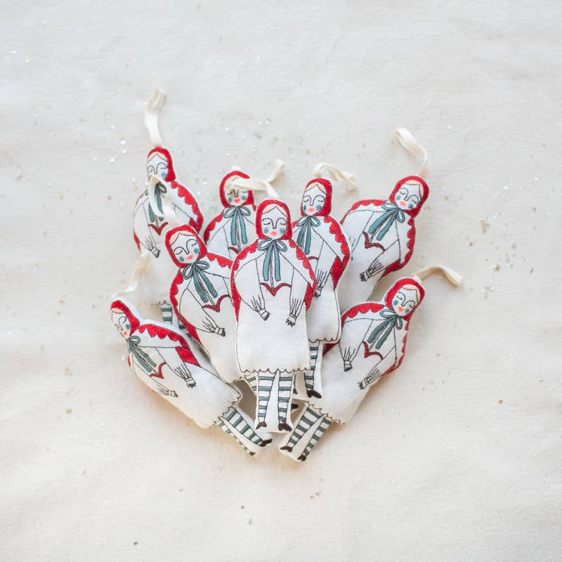 Little Red Cotton & Lavender-Filled Ornament