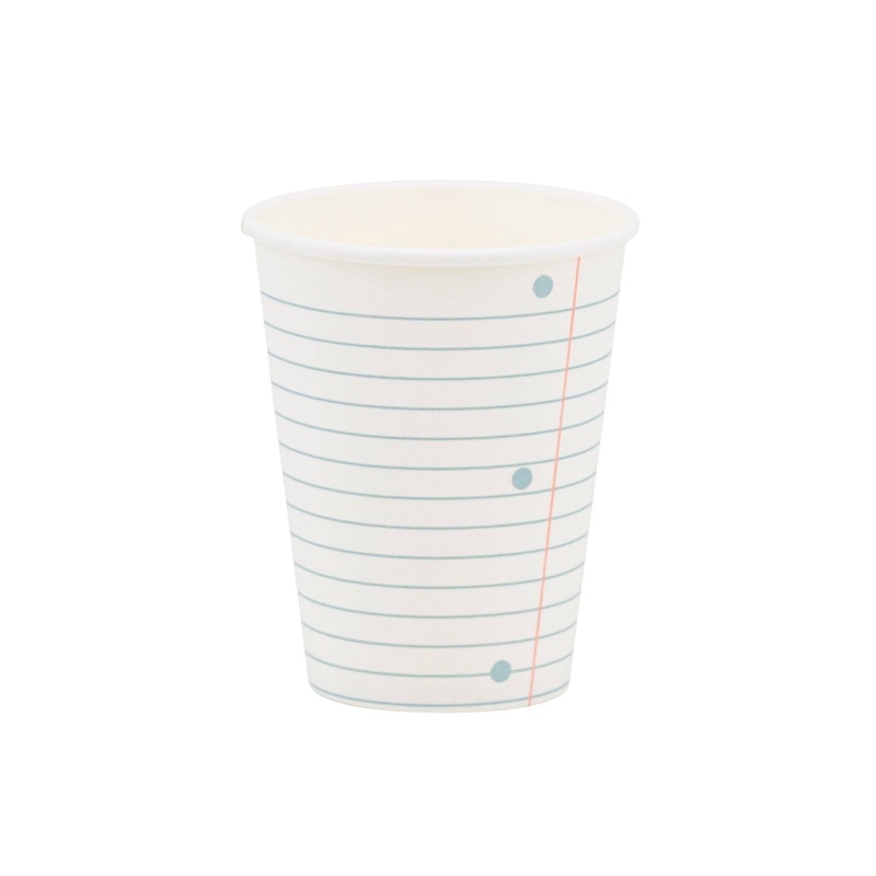Ruled Paper Paper Cups