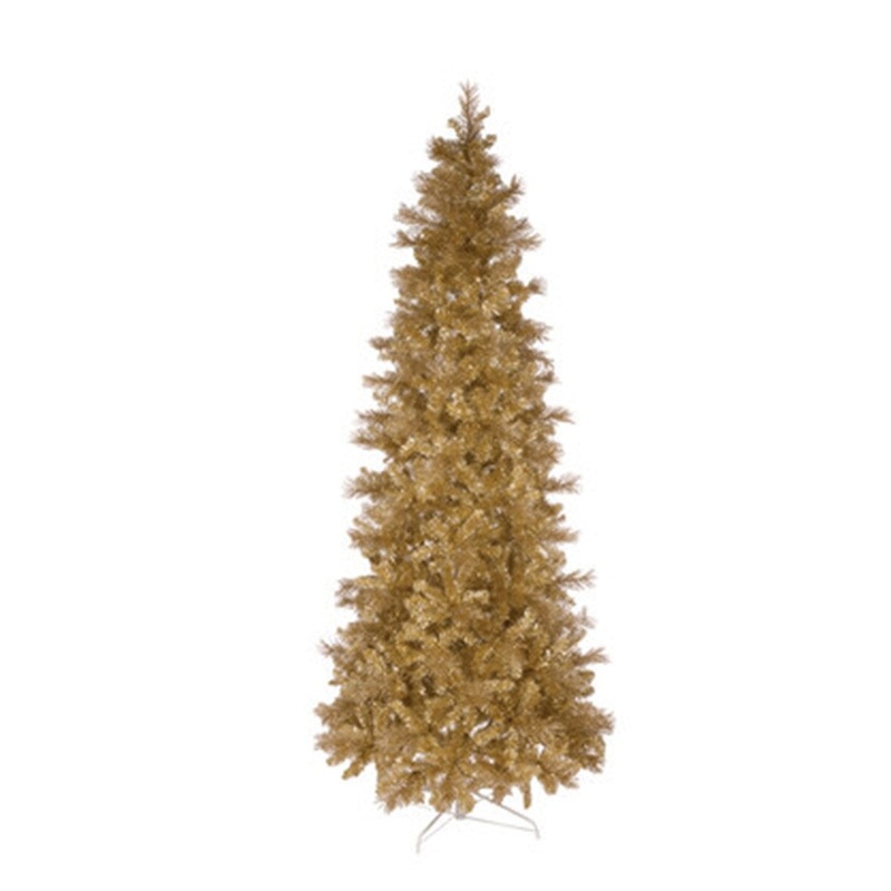 Tree Tinsel Champagne 2.75m 650 LED