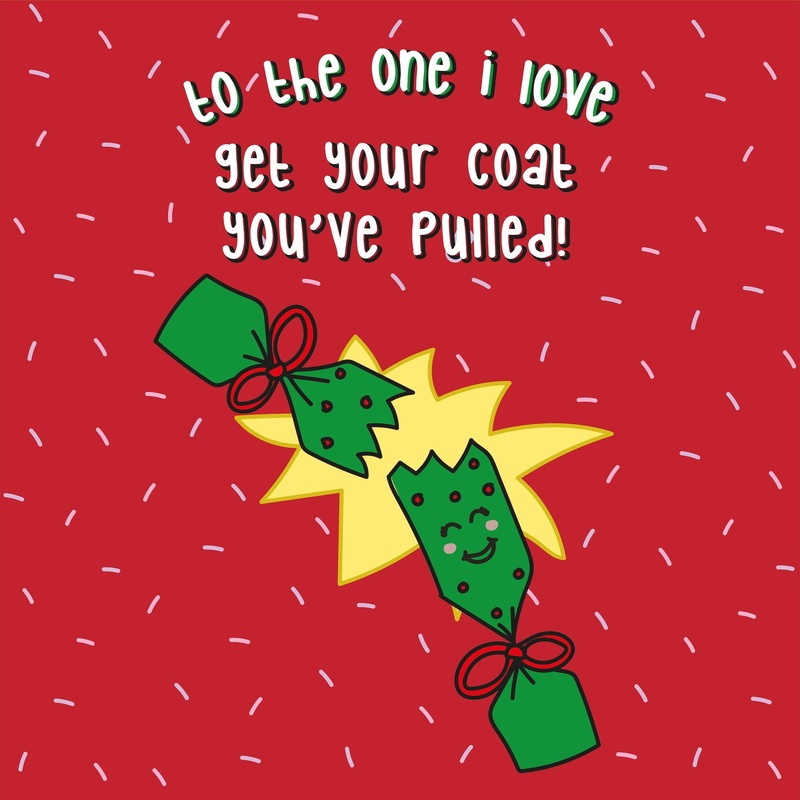 You've Pulled Merry Christmas Card