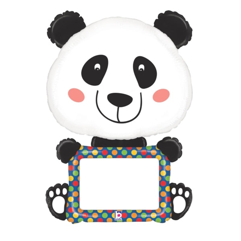 48" Shape Packaged ReMARKables Panda Balloon