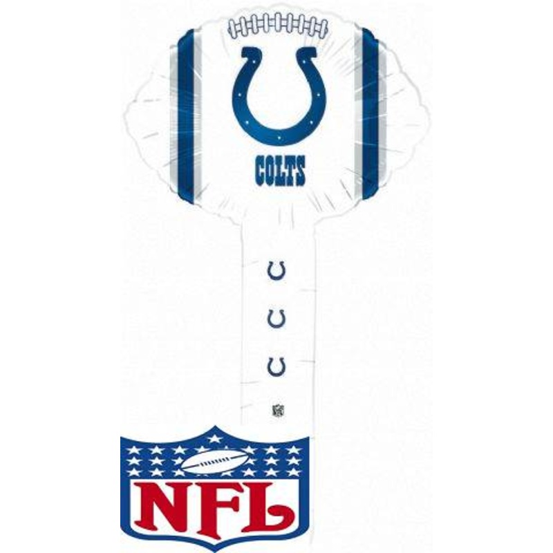Air Filled NFL Football Hammer Balloon Indianapolis Colts