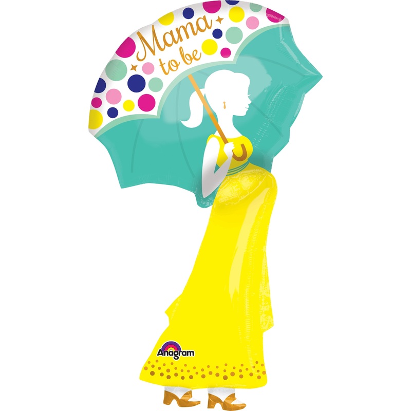 33" Jumbo Mom To Be Balloon Packaged