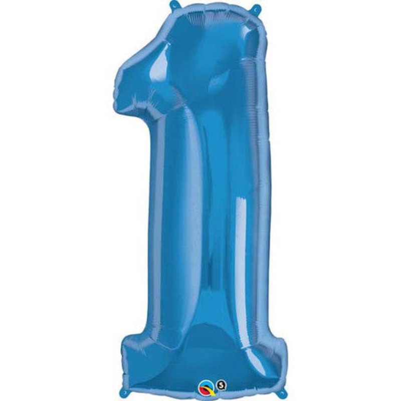 Number One Sapphire Blue Helium Filled