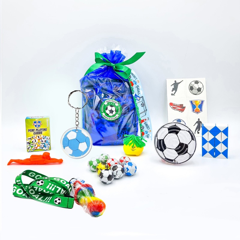 Pre Filled Birthday Football Party Bags For Boys And Girls