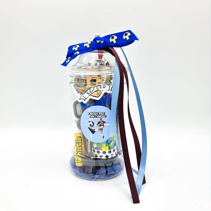 Pre Filled Birthday Football Party Favours With Toys For Boys
