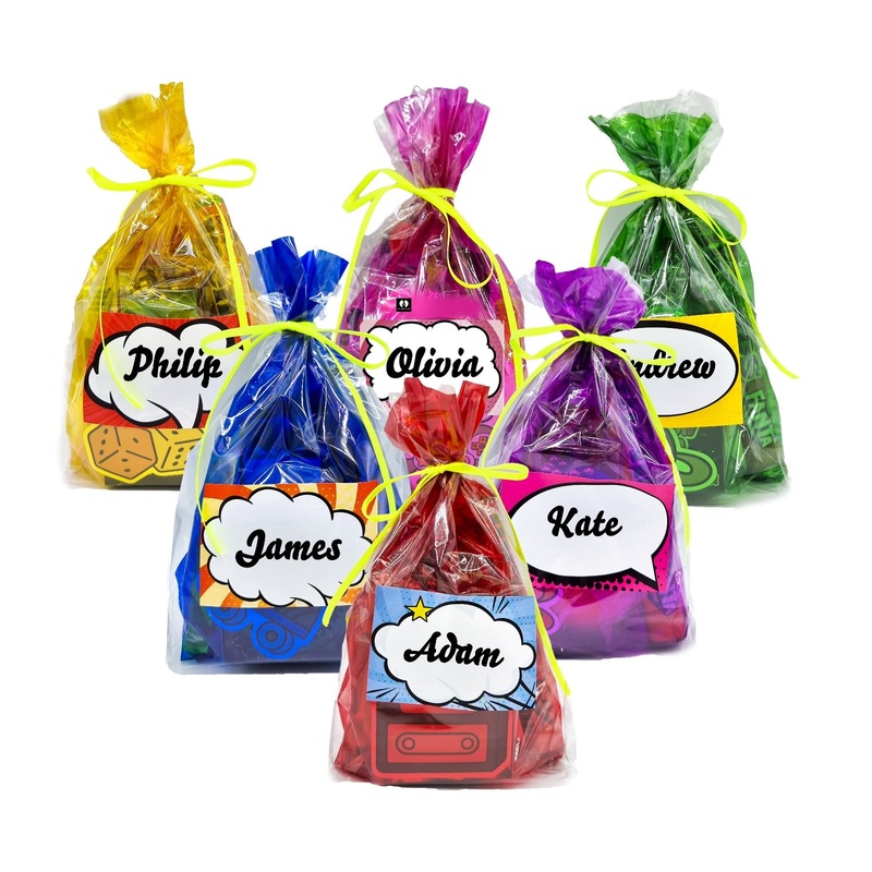 Pre Filled Colourful Birthday Party Bags For Kids