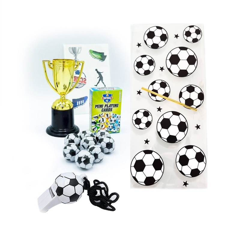 Pre Filled Football Birthday Party Goody Bags For Boys
