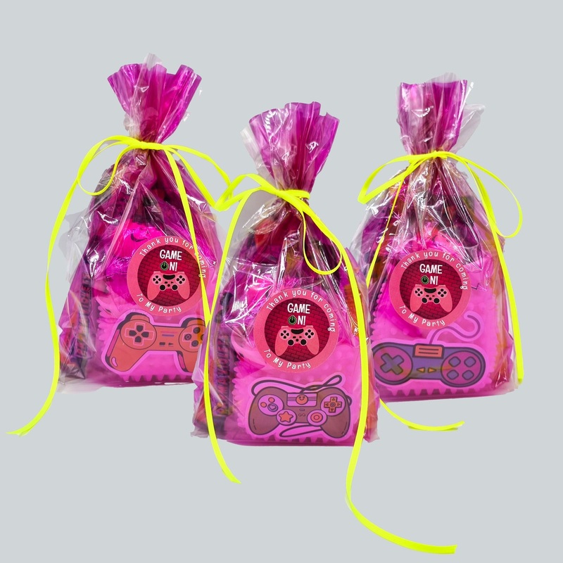 Pre Filled Gamer Birthday Party Bags For Girls