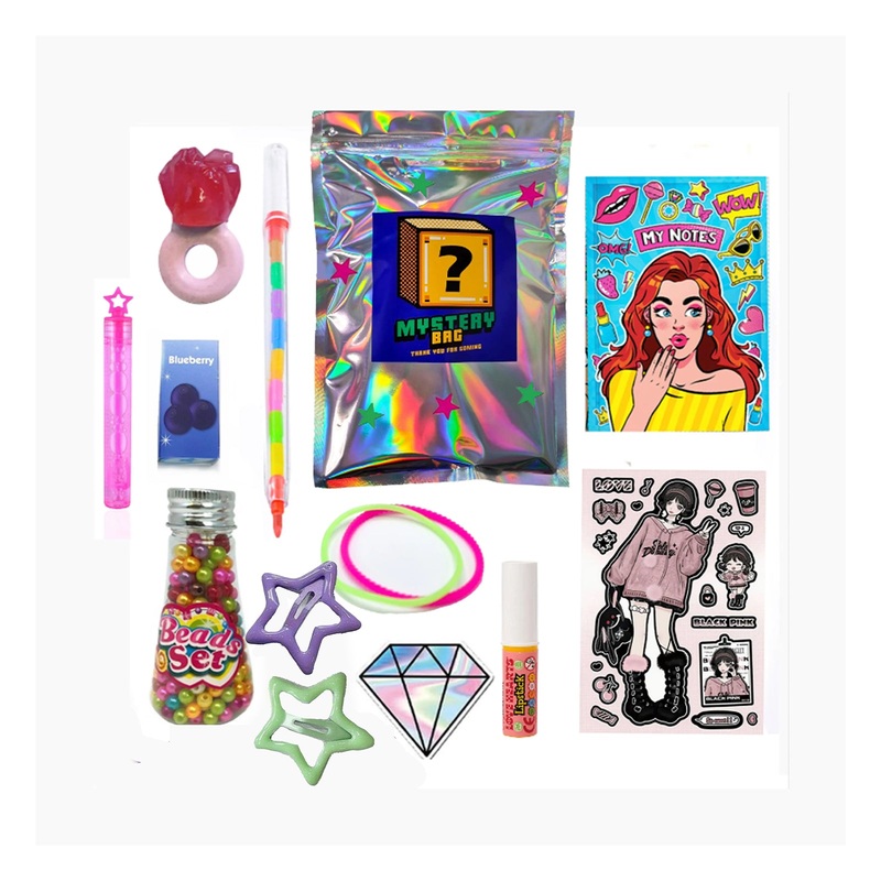 Pre Filled Girls Birthday Party Mystery Goody Bag