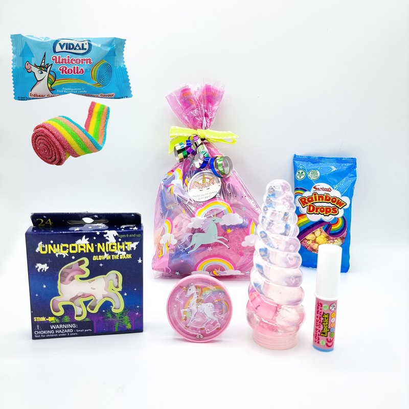 Pre Filled Girls Unicorn Birthday Party Goody Bags