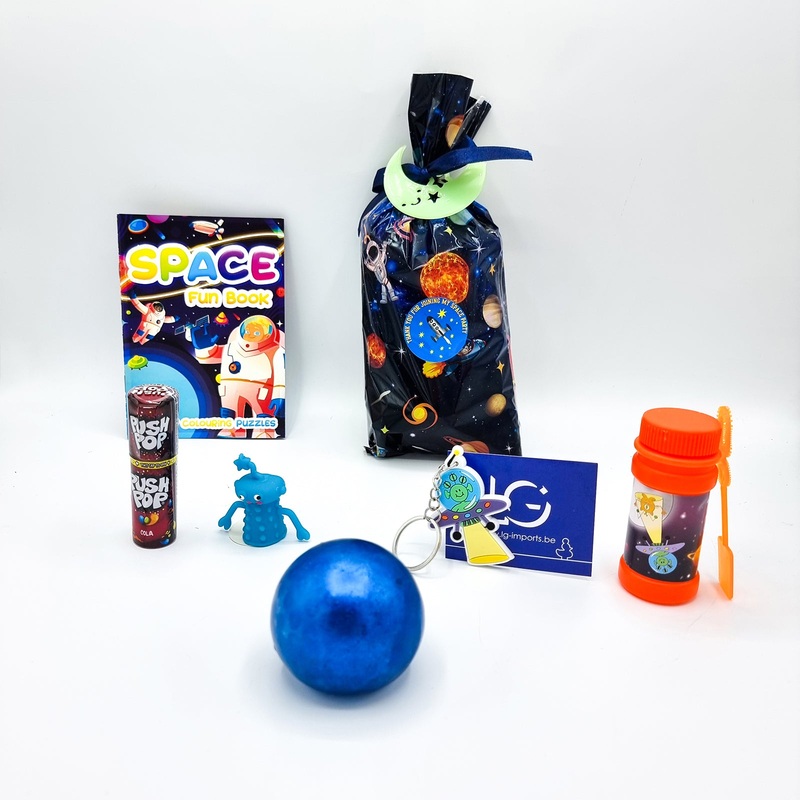 Pre Filled Space Rocket Birthday Party Goody Bags For Children