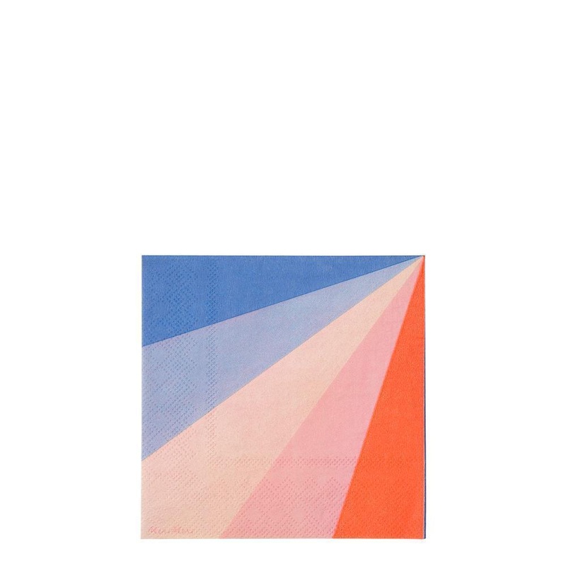 Beachball Colors Beverage Napkins