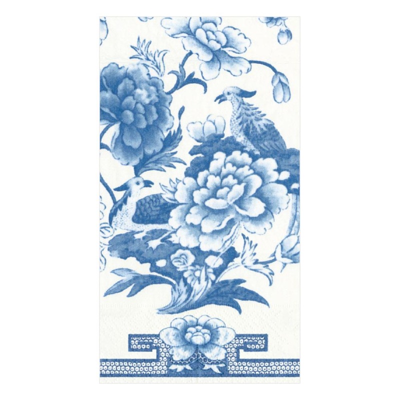 Blue and White Guest Towel