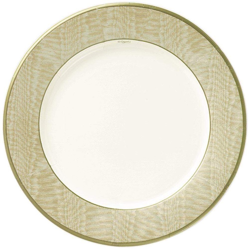 Moire Gold Large Plates