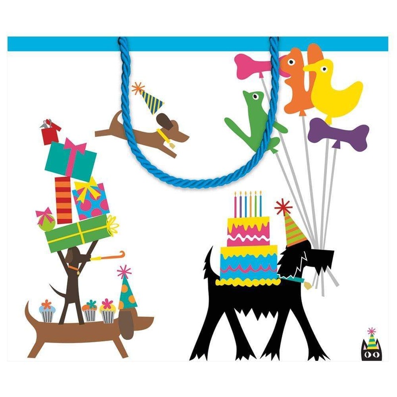 Party Pups Large Gift Bag