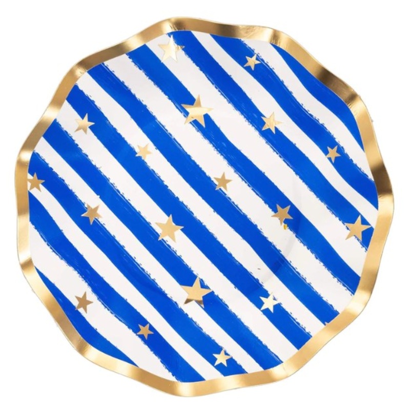 Patriotic Confetti Small Plates
