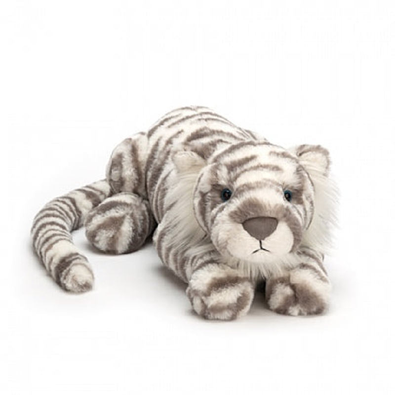Sacha Snow Tiger Really Big 26"