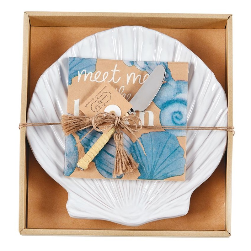 Shell Plate Cheese Set