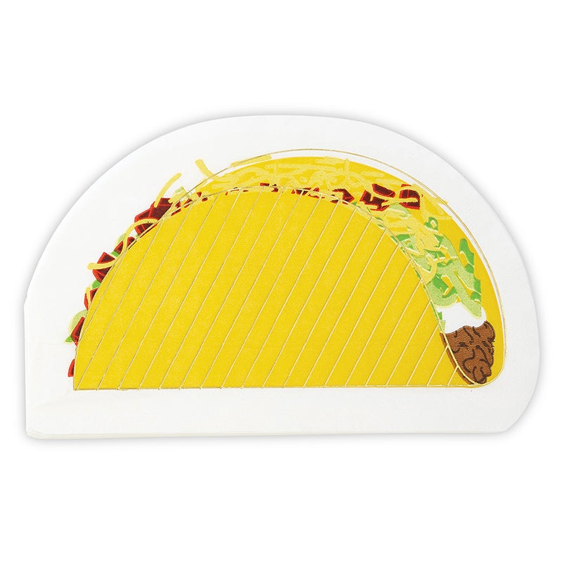 Taco Die Cut Napkin