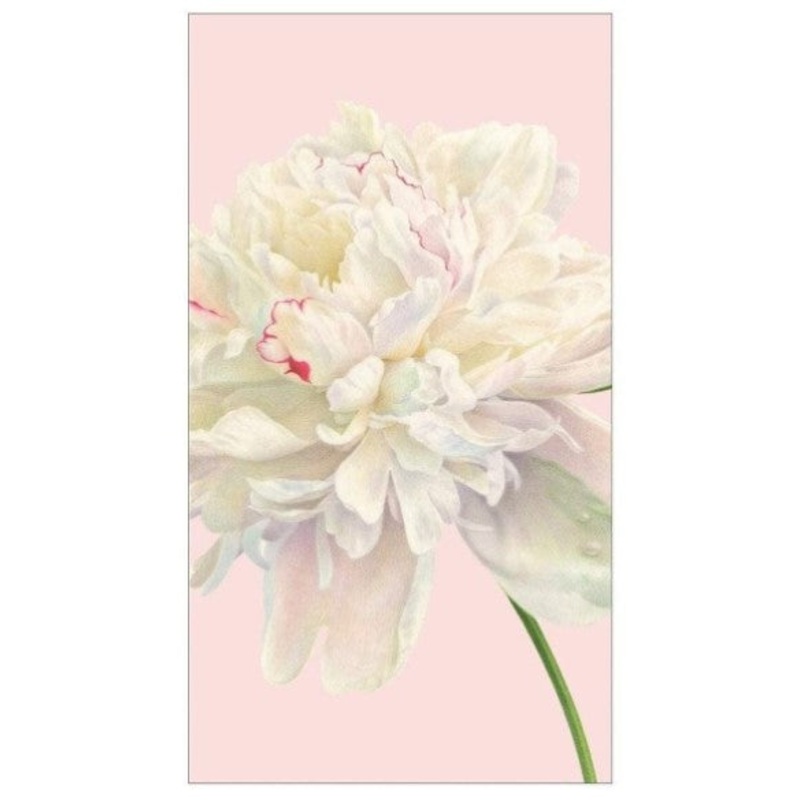Duchess Peonies Blush Guest Towel