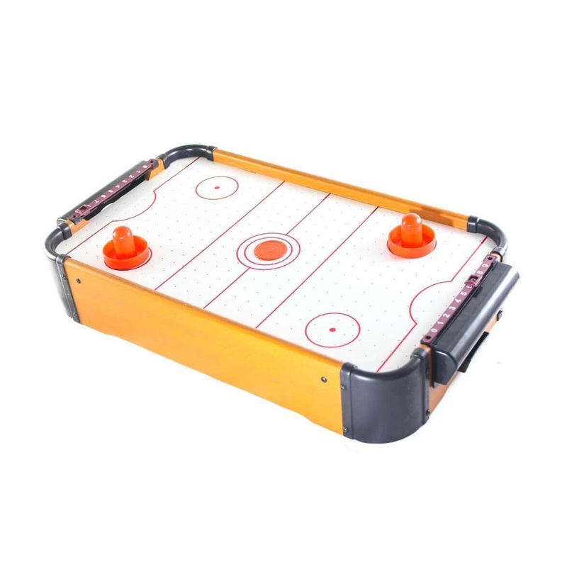 Mini Wooden Air Hockey Table Rechargeable 69CM
