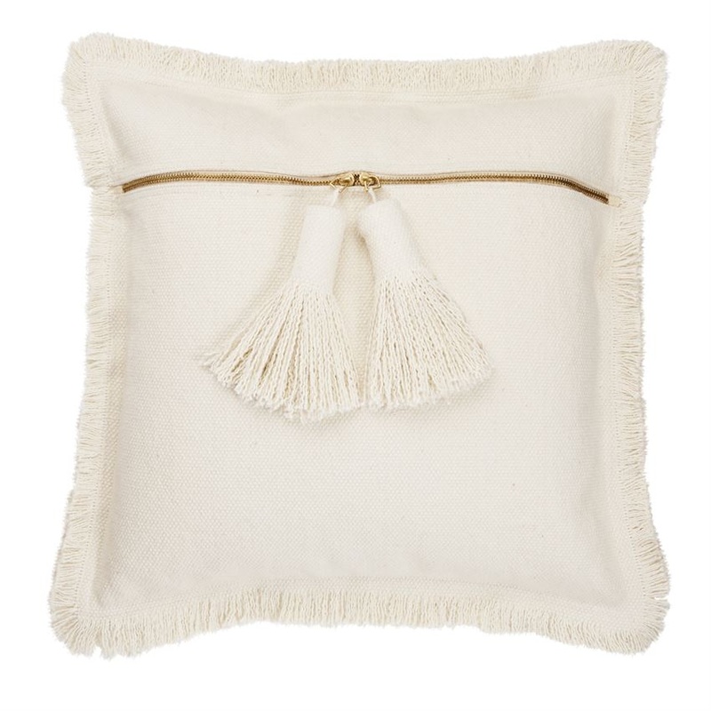 Natural Dhurrie Pillow