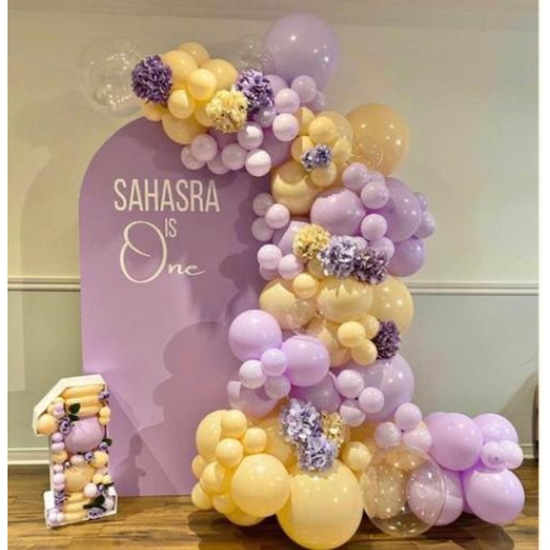 One Year Baby Birthday Set Up