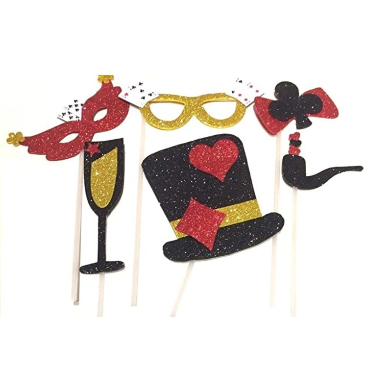 Photo Prop Card Party - 6PC