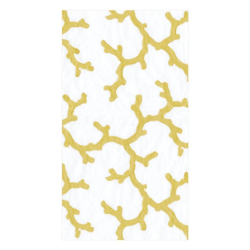 The Coral Sea Gold Guest Towels