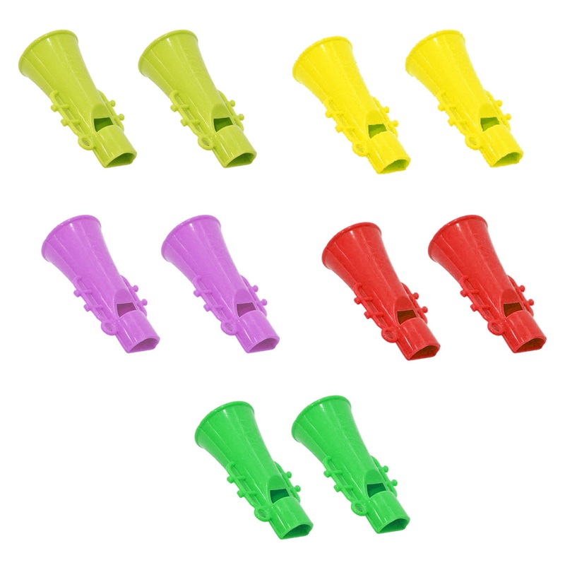 10 Pack Party Favors Mini Trumpet Whistle Party  Favors for Kids, Whistle Toys, Return Gifts for Birthdays, Goodie Bags Stuffers for Kids ,Toys Classroom Rewards for Students