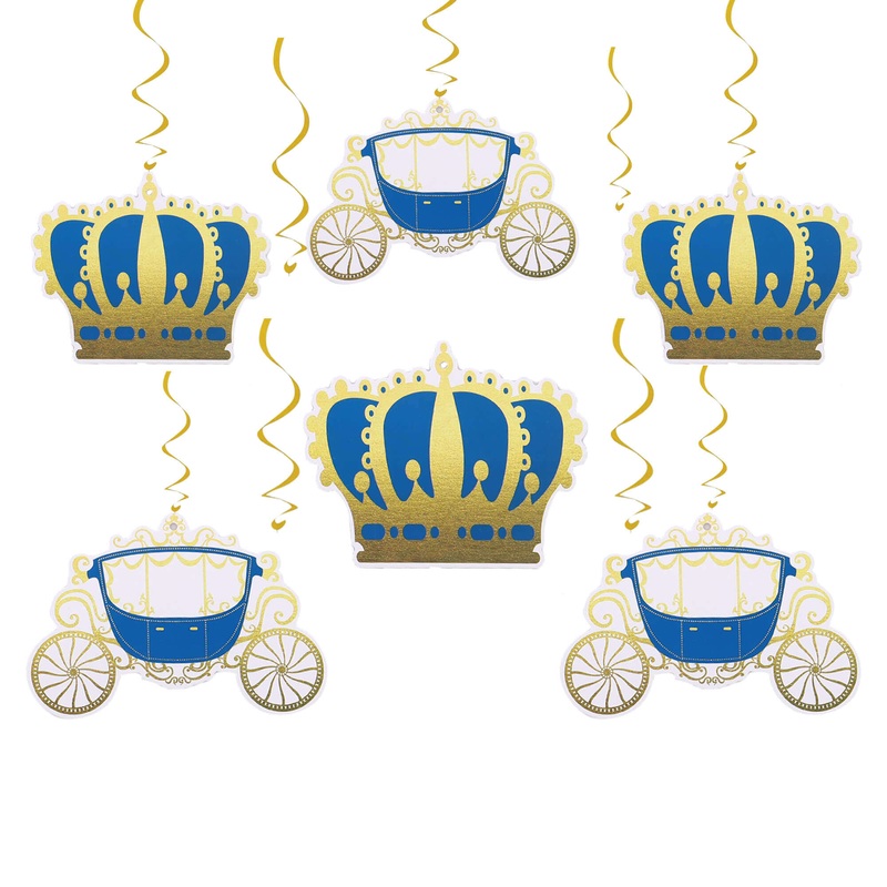 Little Prince Swirl Decoration - 12PC