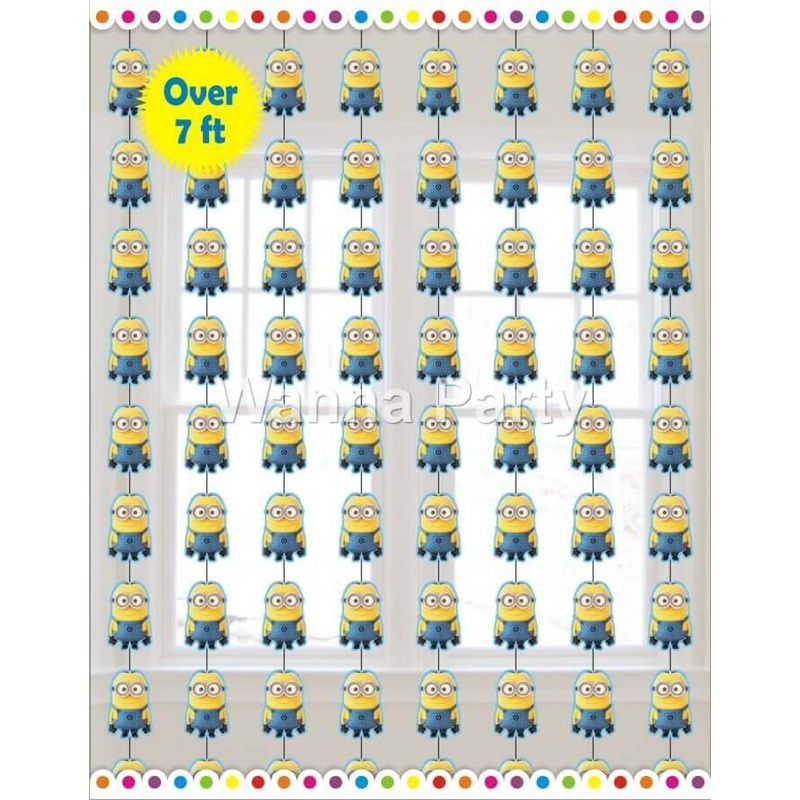 Minnions String Decoration 7FT - 6PC