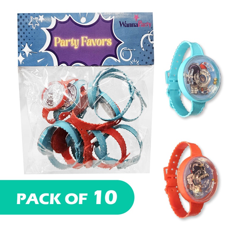 Return Gift Watch Shaped Maze Mini Toys for Party Favors - 10PC