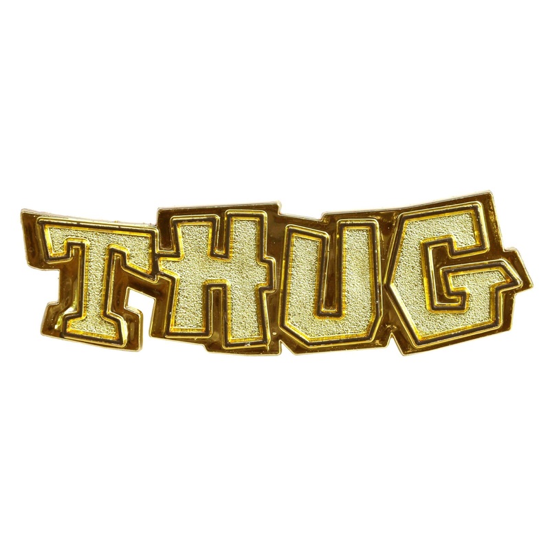 Thug Hip Hop Rapper Bling Rings - For Adults