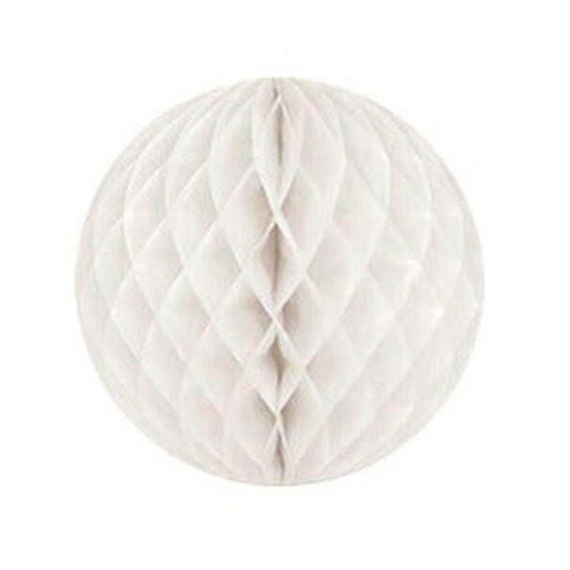 10" Honeycomb Ball White