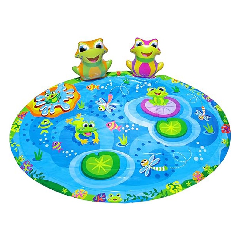 3D Frogs Sprinkler Mat