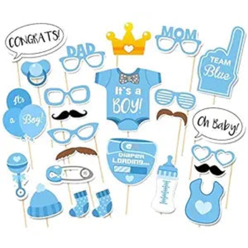 It's A Boy Photo Props - 20pc