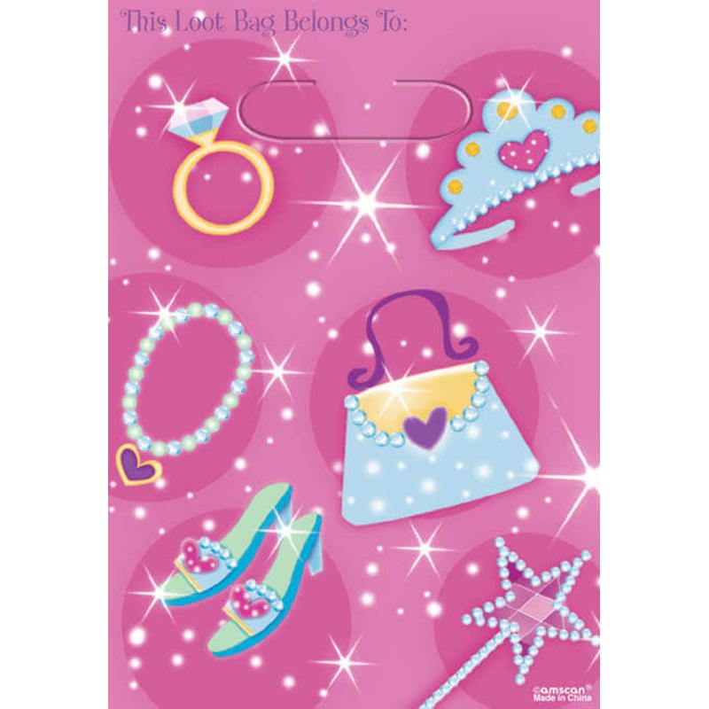 Loot Bags Princess - 8CT