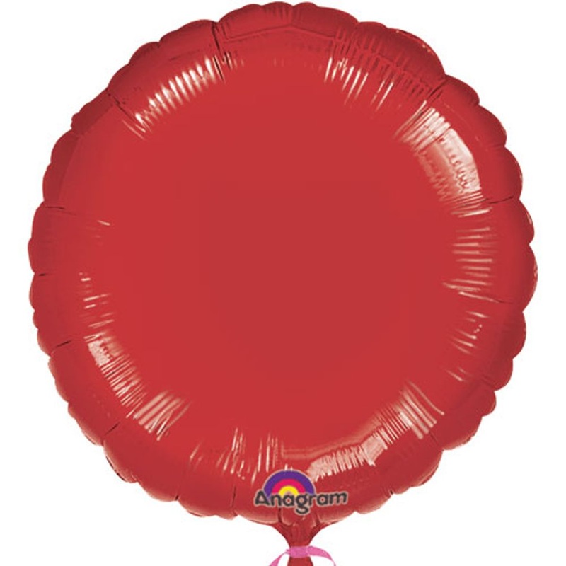 18" Ruby Red Circle