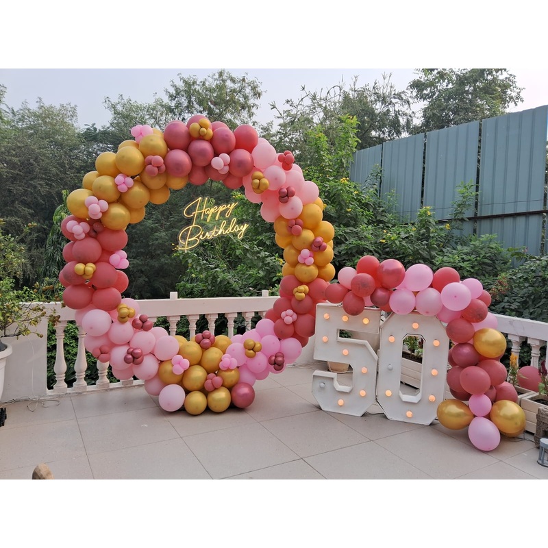 50th Birthday Set up