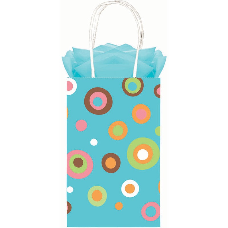 Aqua Circles Cub Gift Bag
