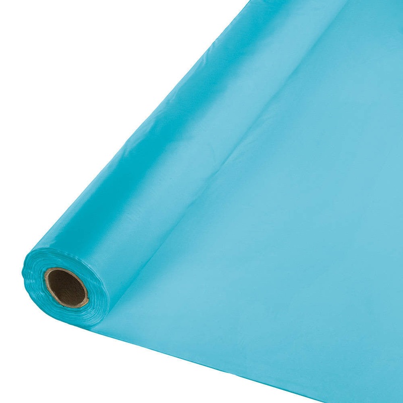 Bermuda Blue 100' Table Cover Roll
