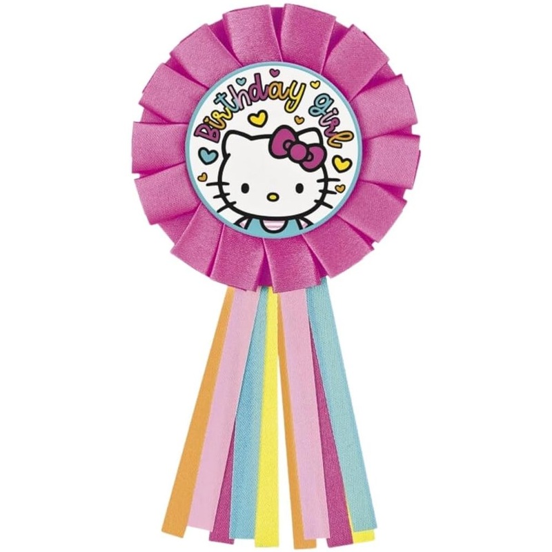 Hello Kitty Birthday Girl Badge