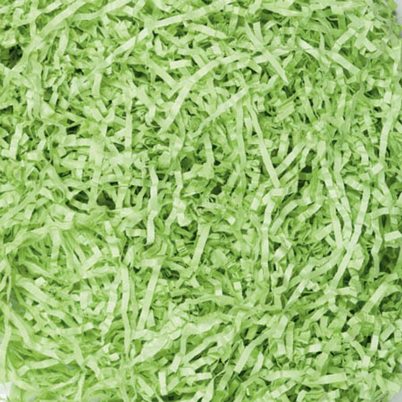 PASTEL GREEN CRNKL CUT SHRED