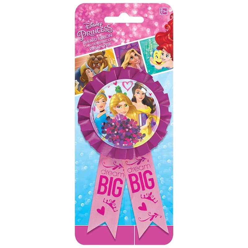 Princess Dream Big Confetti Award Ribbon (1ct)